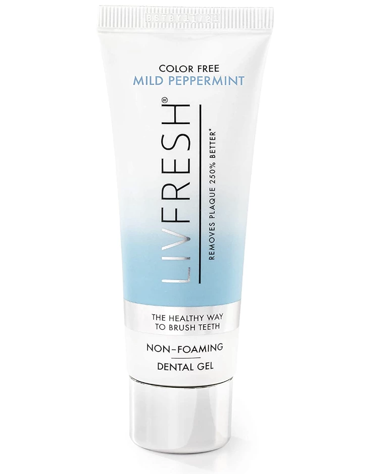 LivFresh Gel Toothpaste website